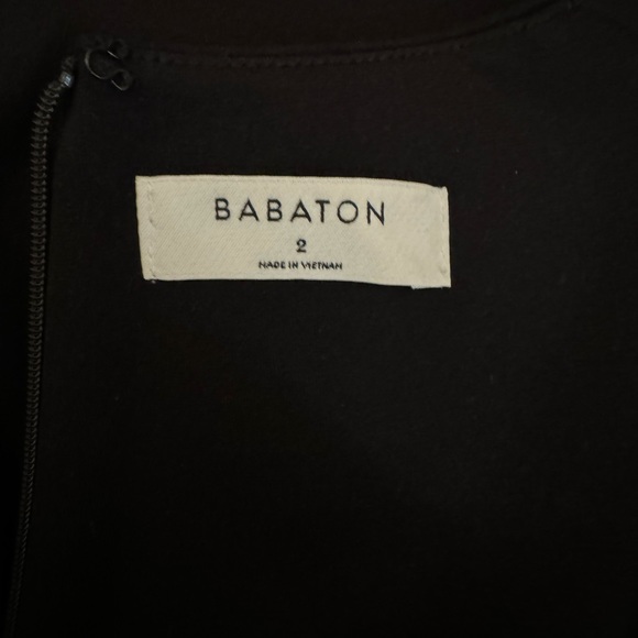 NWOT Size 2 - Babaton Sleeveless Neoprene Dress - Picture 6 of 7